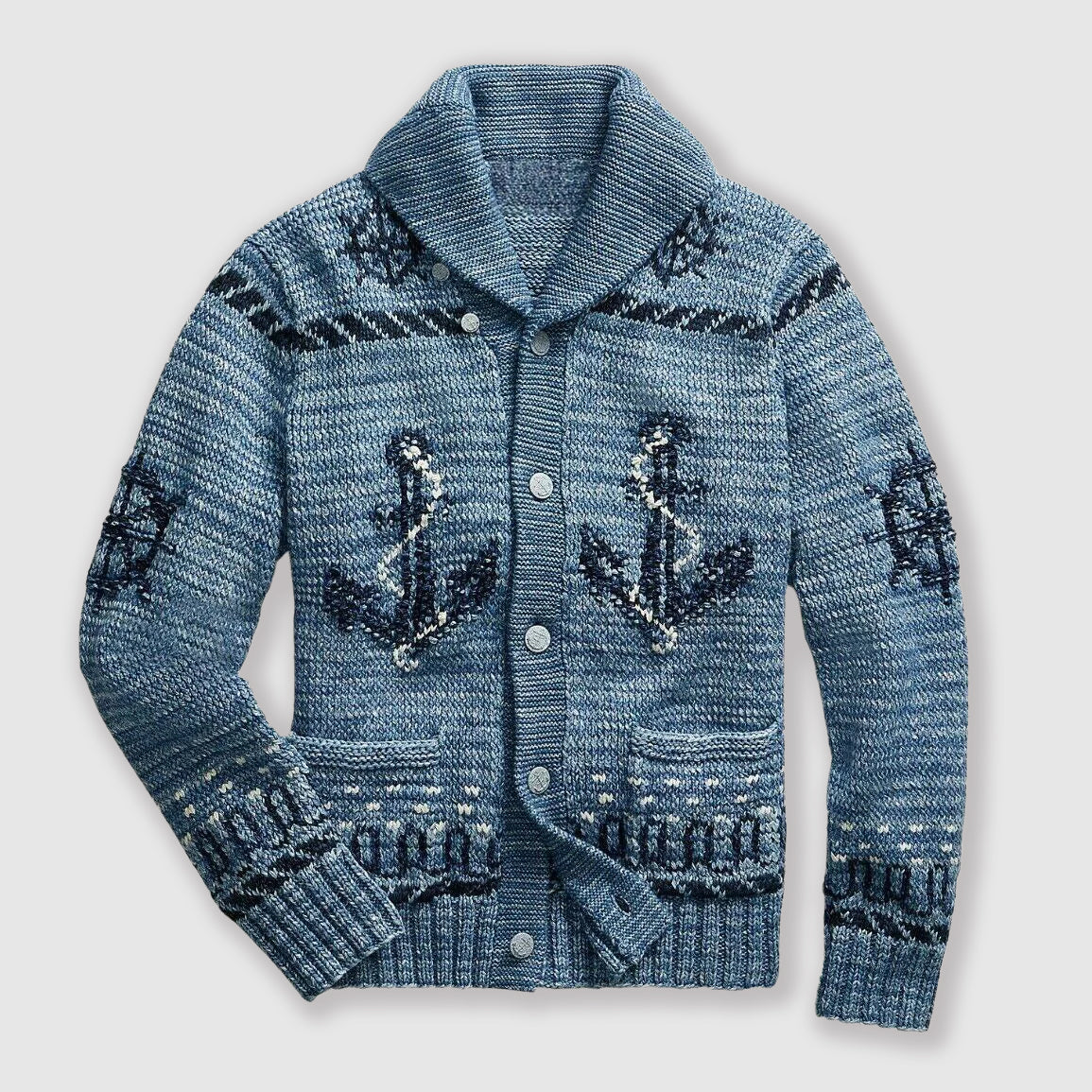 Dan Anthony – Strickjacke mit Seemannsknoten