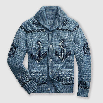 Dan Anthony – Strickjacke mit Seemannsknoten