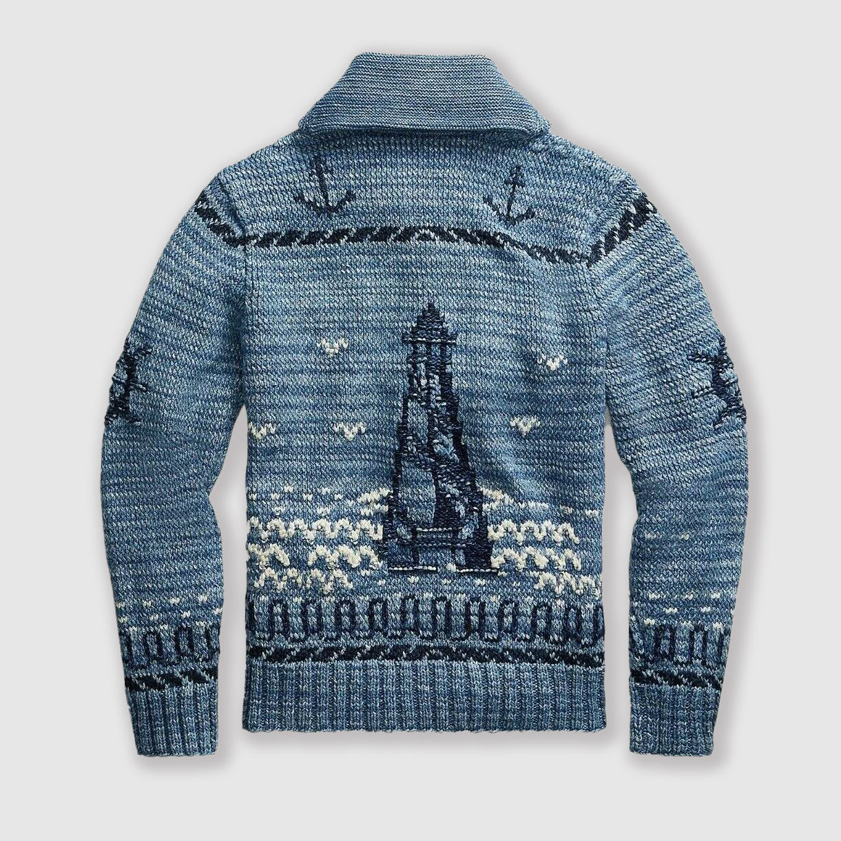 Dan Anthony – Strickjacke mit Seemannsknoten