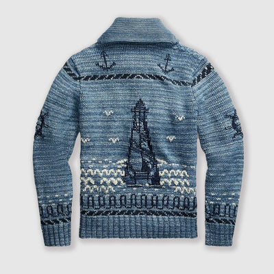 Dan Anthony – Strickjacke mit Seemannsknoten