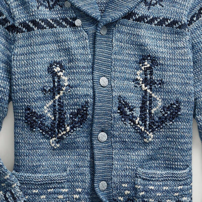 Dan Anthony – Strickjacke mit Seemannsknoten