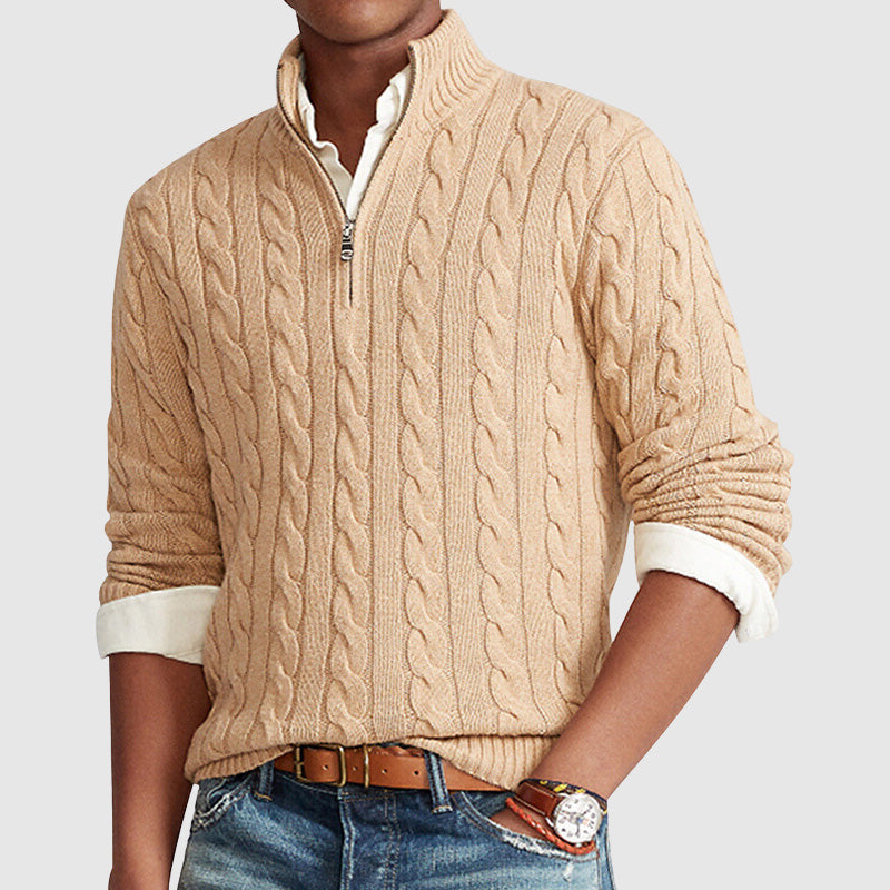 Dan Anthony Traditioneller Baumwollpullover