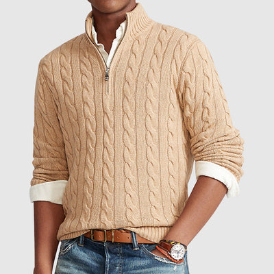 Dan Anthony Traditioneller Baumwollpullover