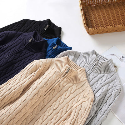 Dan Anthony Traditioneller Baumwollpullover