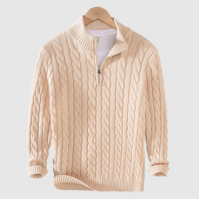 Dan Anthony Traditioneller Baumwollpullover