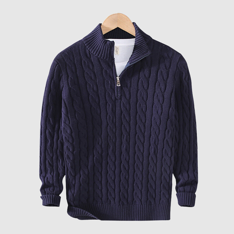 Dan Anthony Traditioneller Baumwollpullover