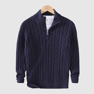 Dan Anthony Traditioneller Baumwollpullover