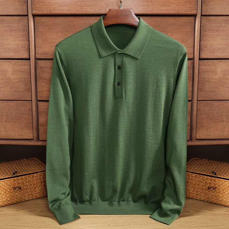 Dan Anthony Poloshirt aus Wolle