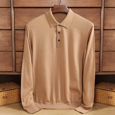 Dan Anthony Poloshirt aus Wolle