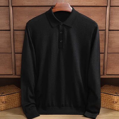Dan Anthony Poloshirt aus Wolle