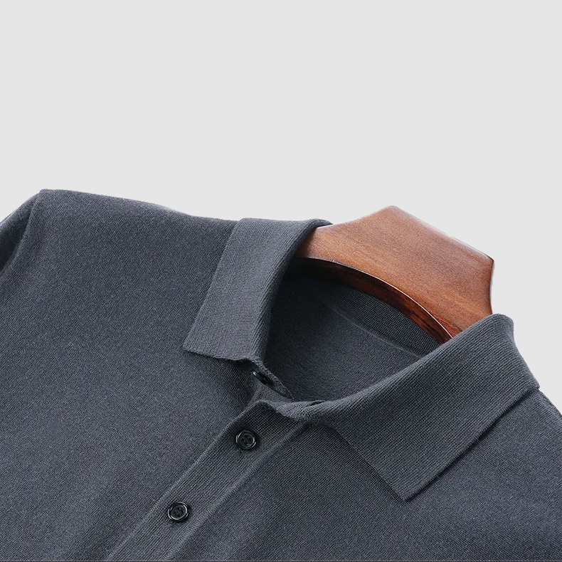 Dan Anthony Poloshirt aus Wolle
