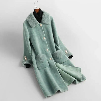 Isabelle Long Teddy Coat