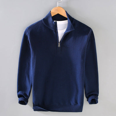 Jason Rome Pullover mit halbem Reißverschluss