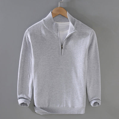 Jason Rome Pullover mit halbem Reißverschluss