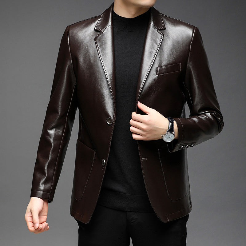 John Wellington Iconic Leather Jacket