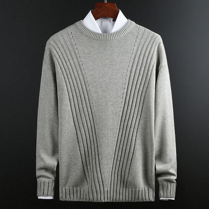 John Wellington Striped Elegance Sweater