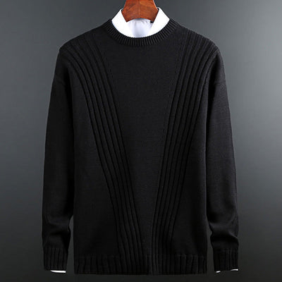 John Wellington Striped Elegance Sweater
