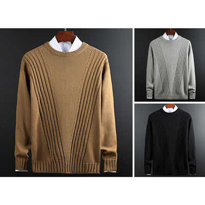 John Wellington Striped Elegance Sweater