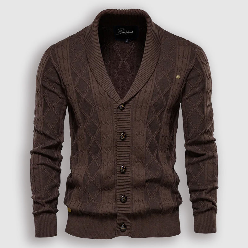 John Wellington Wärmende Strickjacke