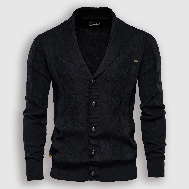 John Wellington Wärmende Strickjacke