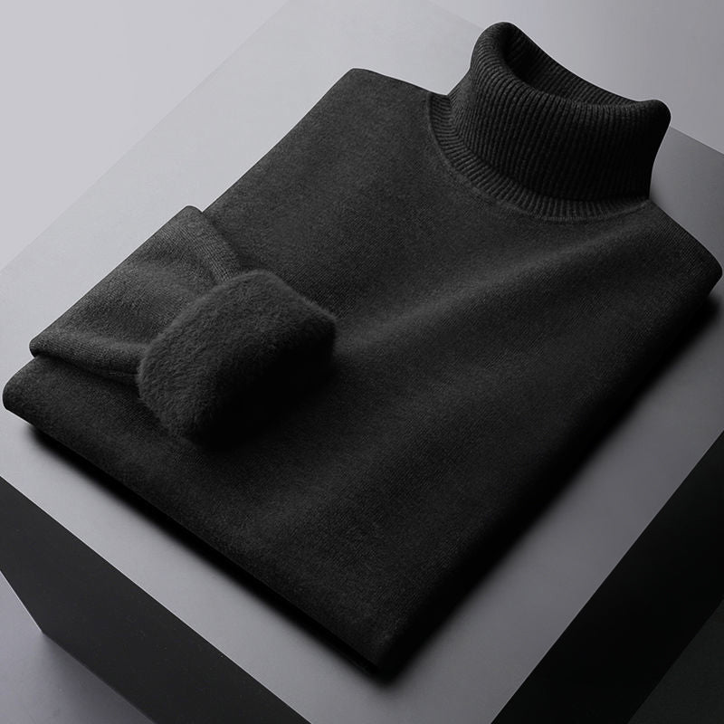 Kingsman Velvet Warm Turtleneck Sweater