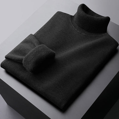 Kingsman Velvet Warm Turtleneck Sweater