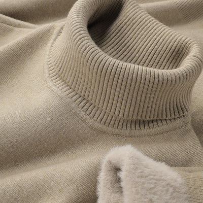 Kingsman Velvet Warm Turtleneck Sweater