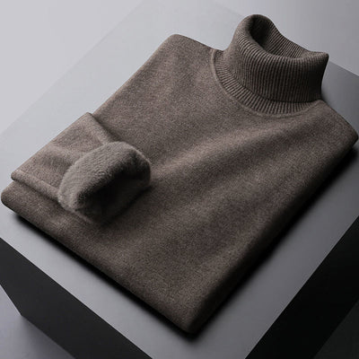 Kingsman Velvet Warm Turtleneck Sweater