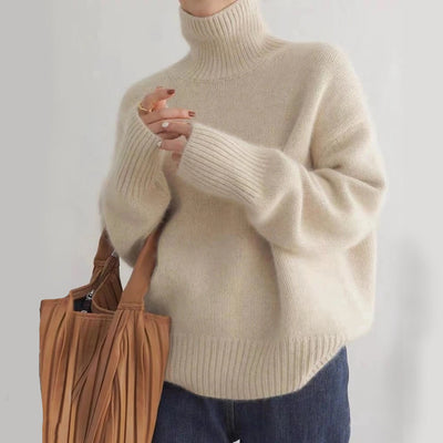 Olivia Klein Pullover mit Kaschmir-Touch