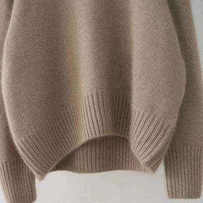 Olivia Klein Pullover mit Kaschmir-Touch