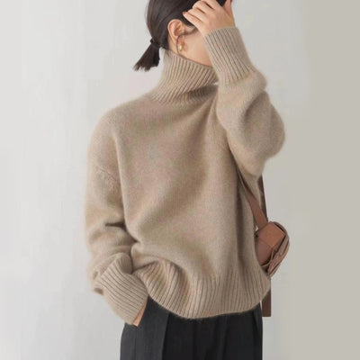 Olivia Klein Pullover mit Kaschmir-Touch
