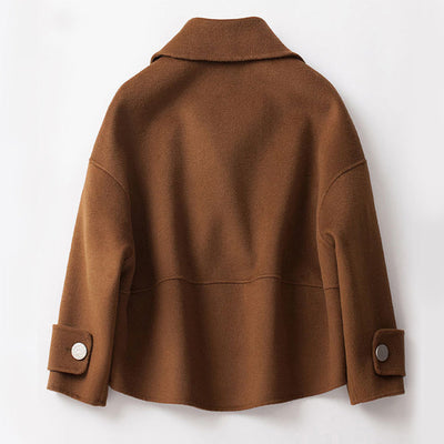 Olivia Klein Vintage Cropped Wool Coat
