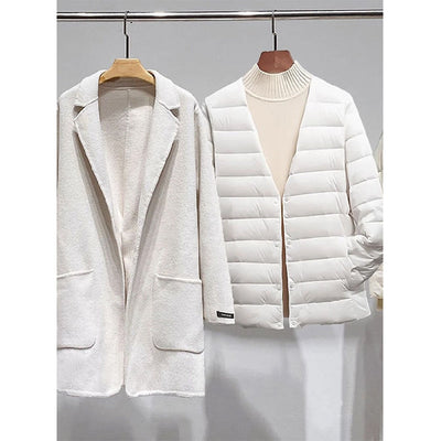 Olivia Klein Winter Cozy Down Duo Set