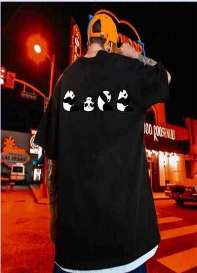Eenvoudige Print T-Shirt