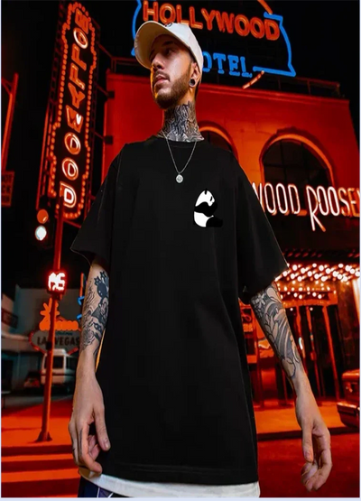 Eenvoudige Print T-Shirt