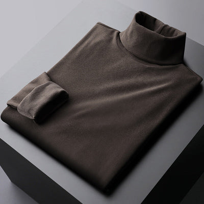 Terry Double-Sided Turtleneck Sweater
