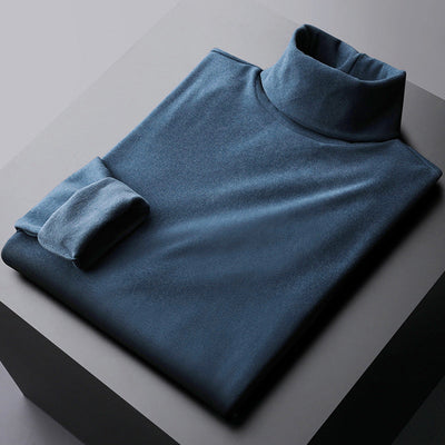 Terry Double-Sided Turtleneck Sweater