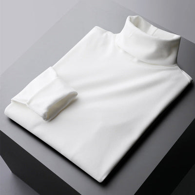 Terry Double-Sided Turtleneck Sweater