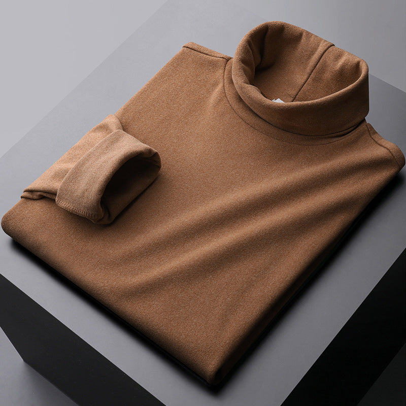 Terry Double-Sided Turtleneck Sweater