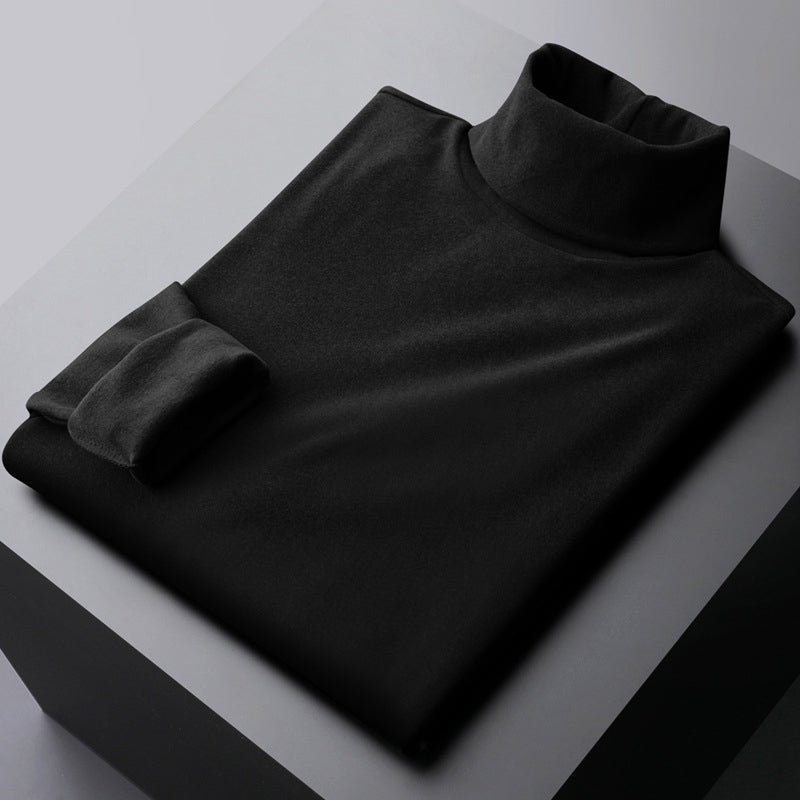 Terry Double-Sided Turtleneck Sweater