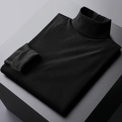 Terry Double-Sided Turtleneck Sweater