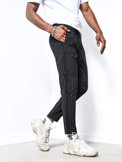 Striped Ankle Pants