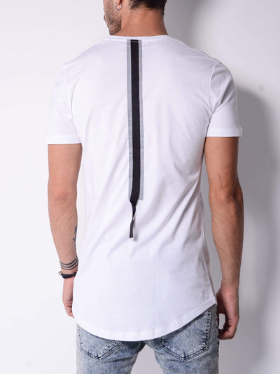 Back and Forth Strap Detail T-shirt