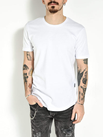Basic-T-Shirt in Weiß