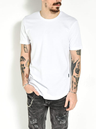Basic-T-Shirt in Weiß