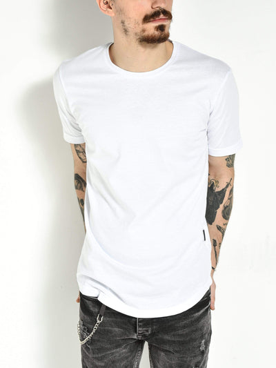 Basic-T-Shirt in Weiß