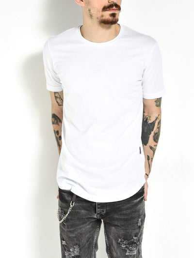 Basic-T-Shirt in Weiß