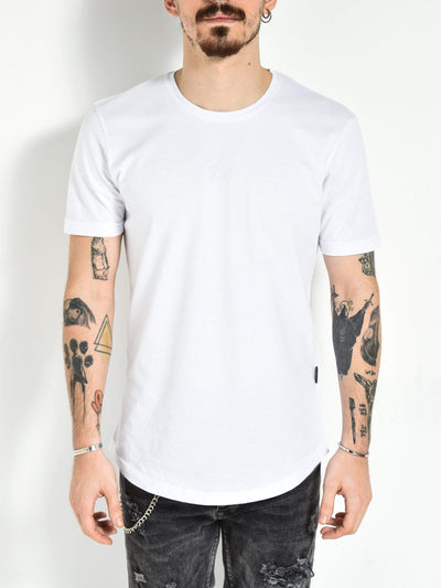 Basic-T-Shirt in Weiß
